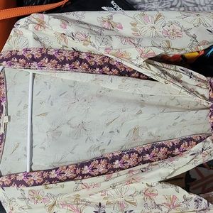 Is multi color pattern kimono